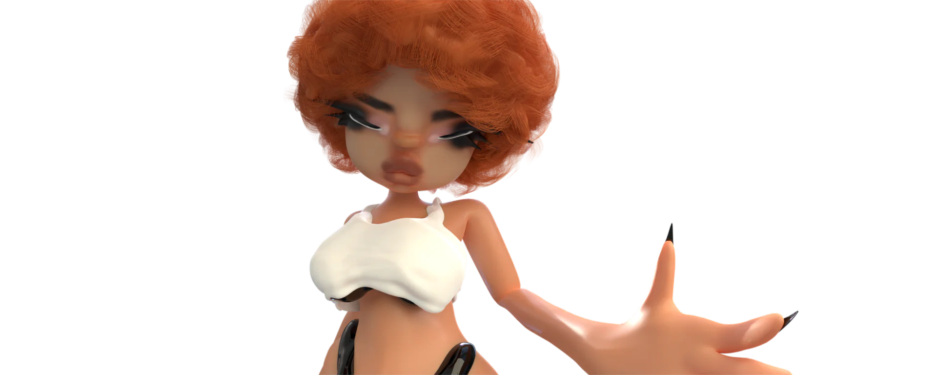 Ice Spice, fisheye lens